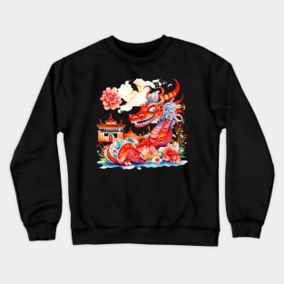 Chinese Dragon - Lunar New Year 2024- Year of the Dragon Crewneck Sweatshirt